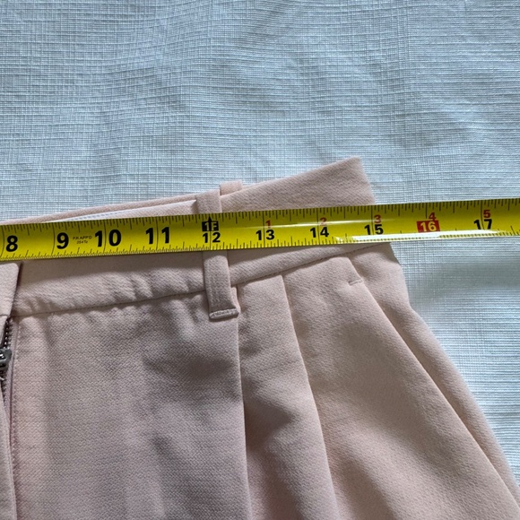 Aritzia Wilfred The Effortless Pant Cropped High Waisted Wide Crepe Pants Sz 8 - Picture 8 of 10